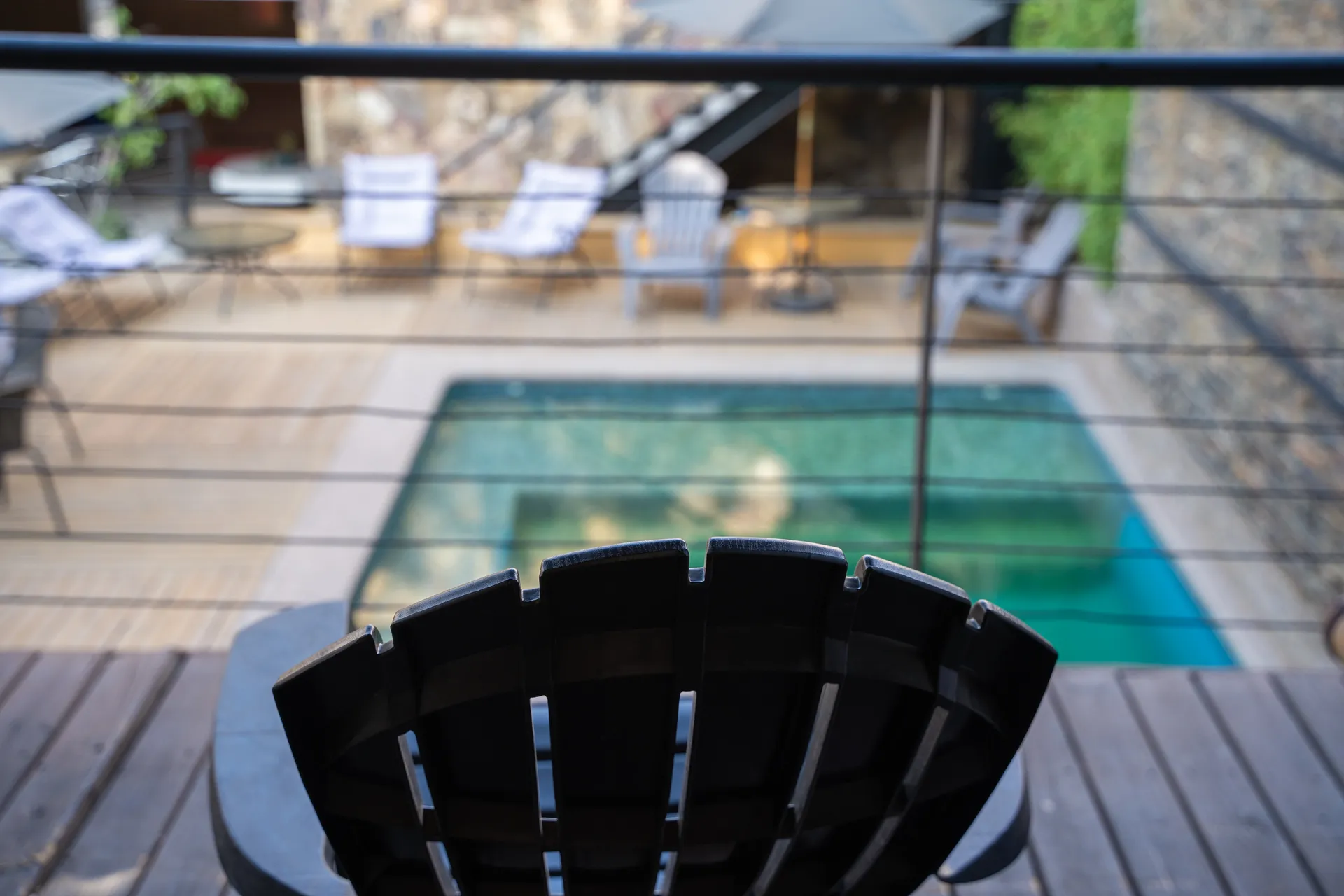 Garden & Patio at Happy Hostel Santiago — photo 19